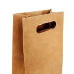 Bolsa kraft con asa