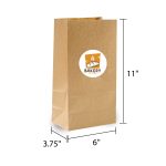 Bolsas de papel 6 con sticker