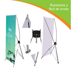 Banner araña o Stand X