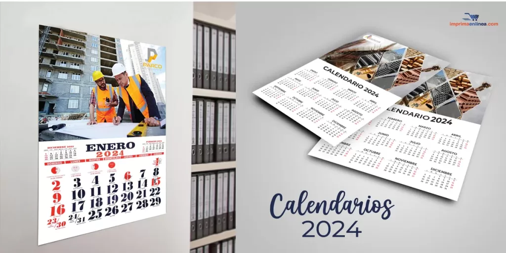 Calendarios personalizados 2024